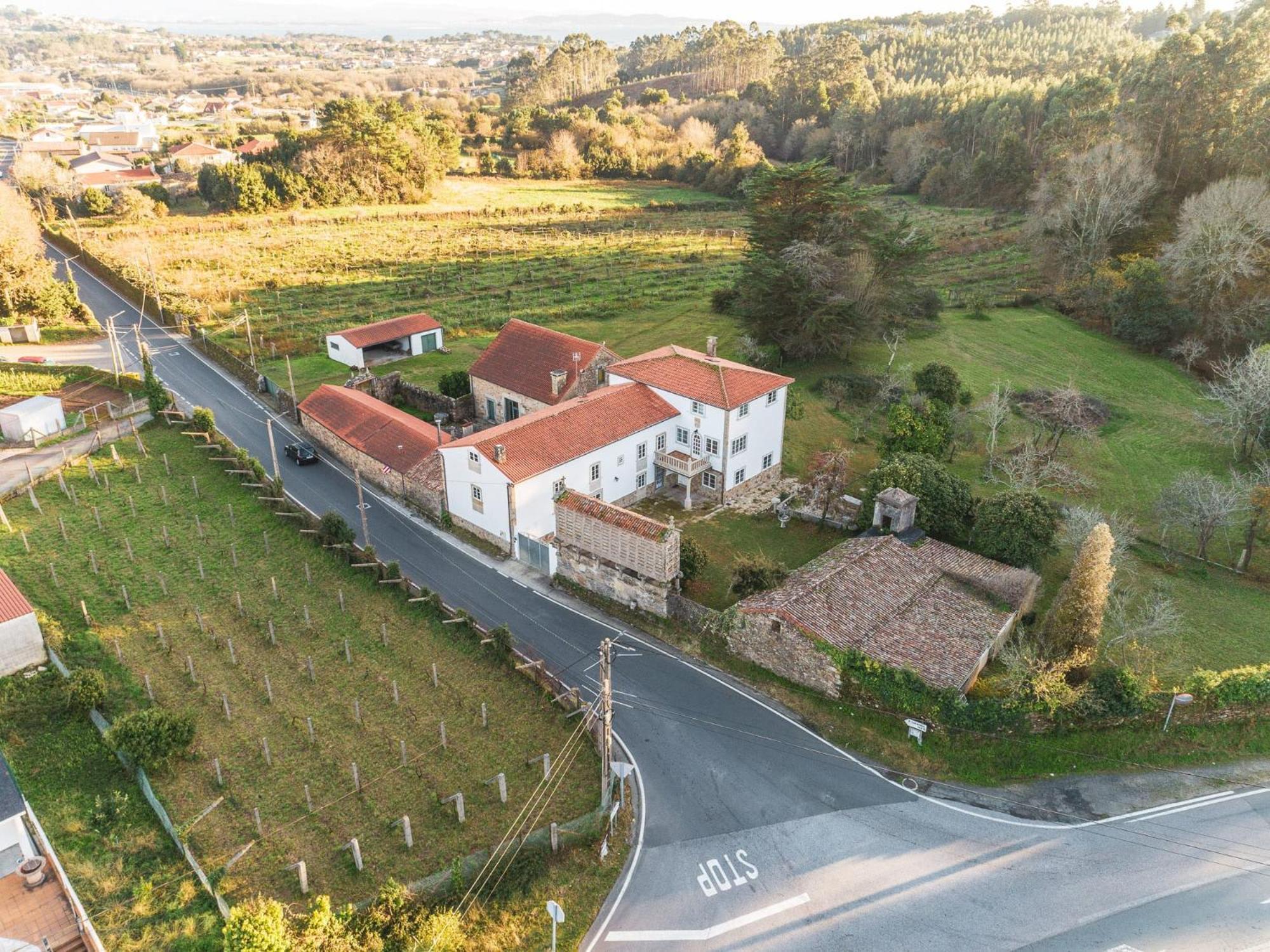 Camino Ancho Casa Rural Pobra Do Caraminal Dış mekan fotoğraf